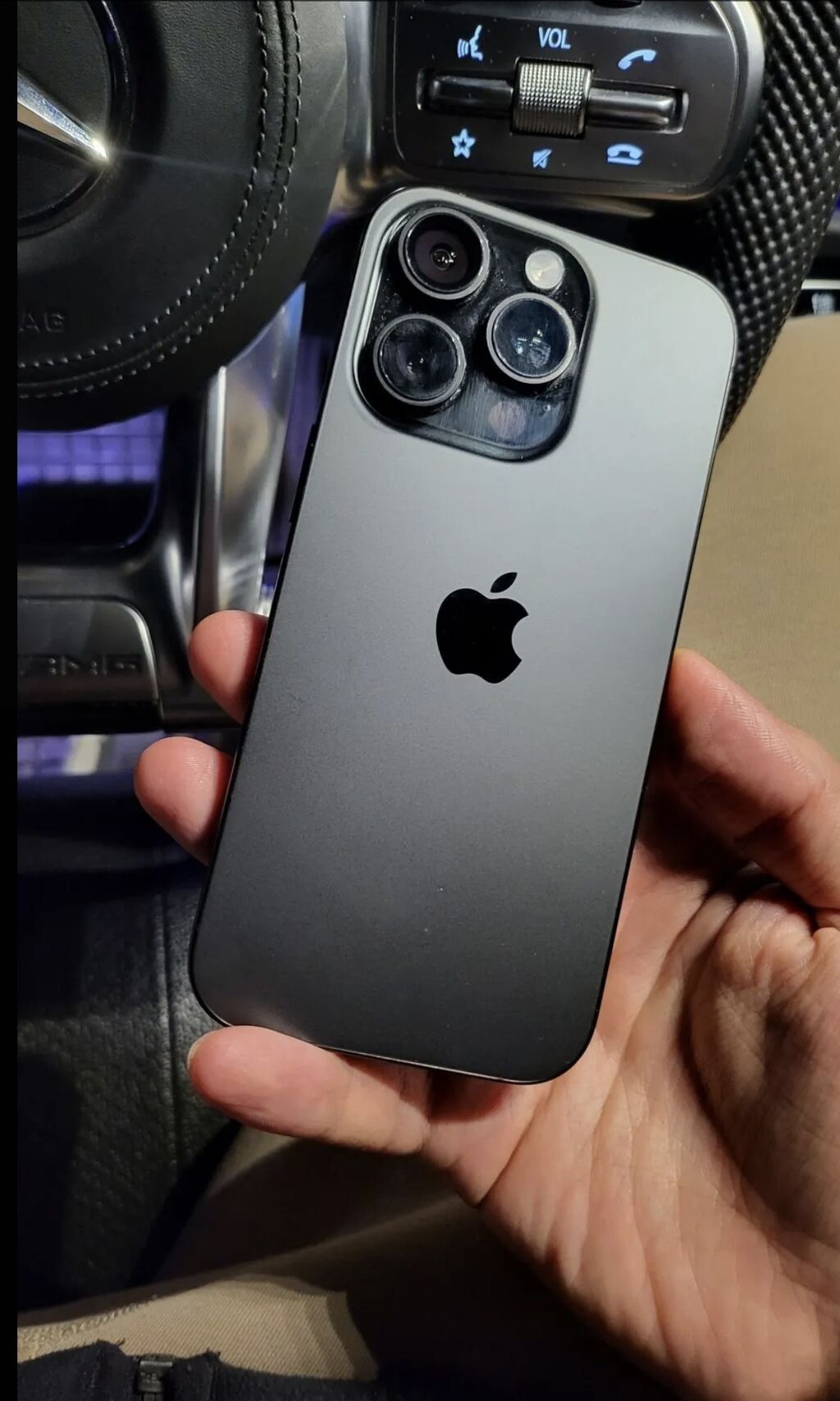 IPhone 16 Pro, Б/у, 256 ГБ, Natural Titanium, Коробка, 91 %: фото 2