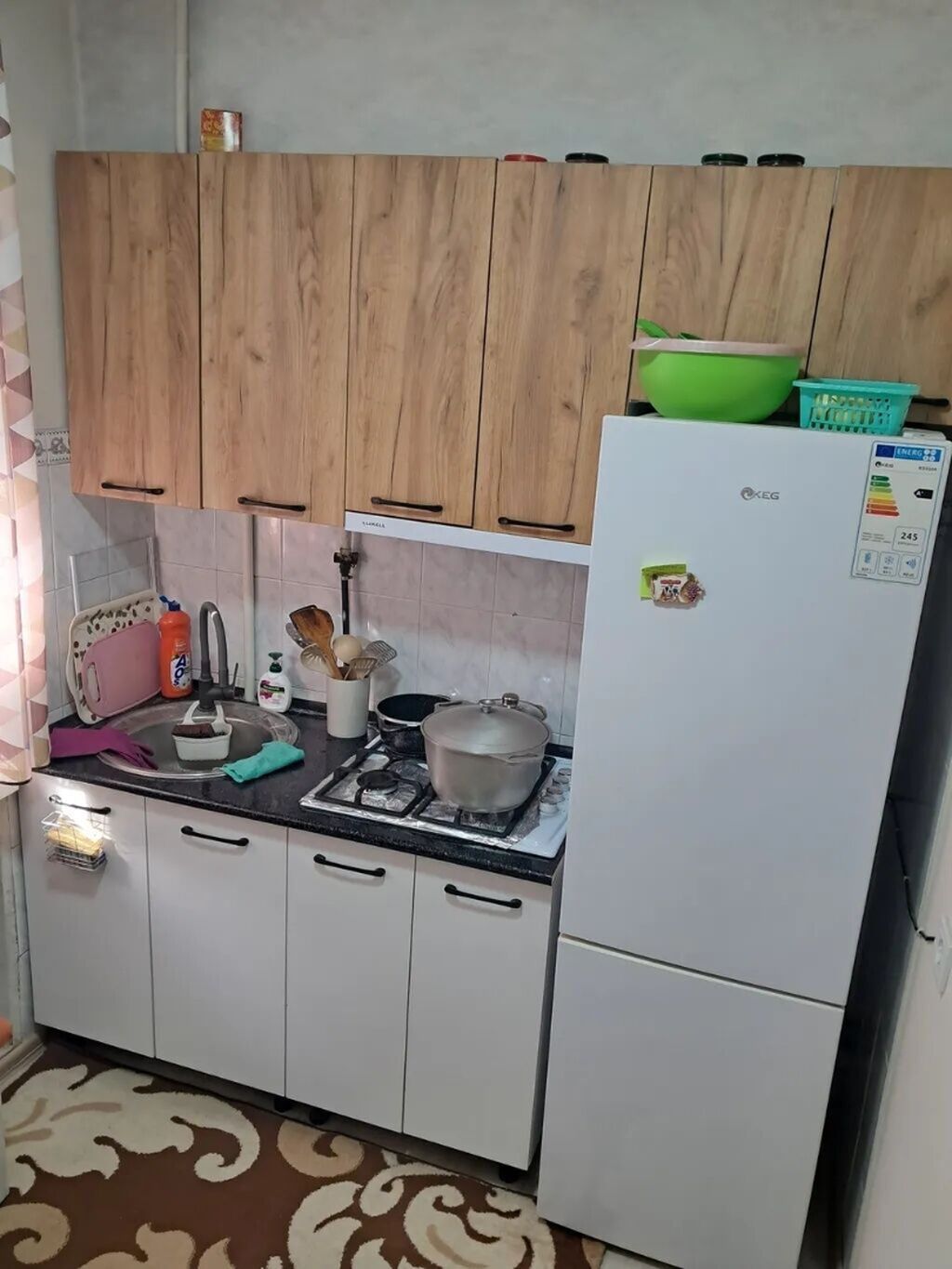 3 комнаты, 63 м², Вефа ТЦ Индивидуалка, 3 этаж, Свежий ремонт: фото 5
