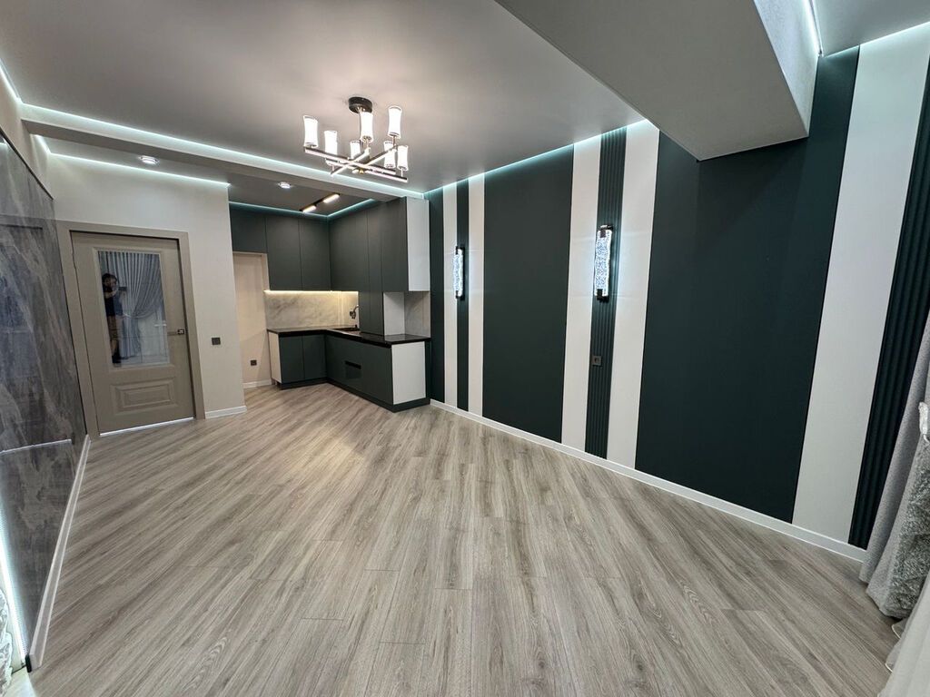 1 комната, 45 м², Тунгуч мкр Элитка, 6 этаж, Евроремонт: фото 2
