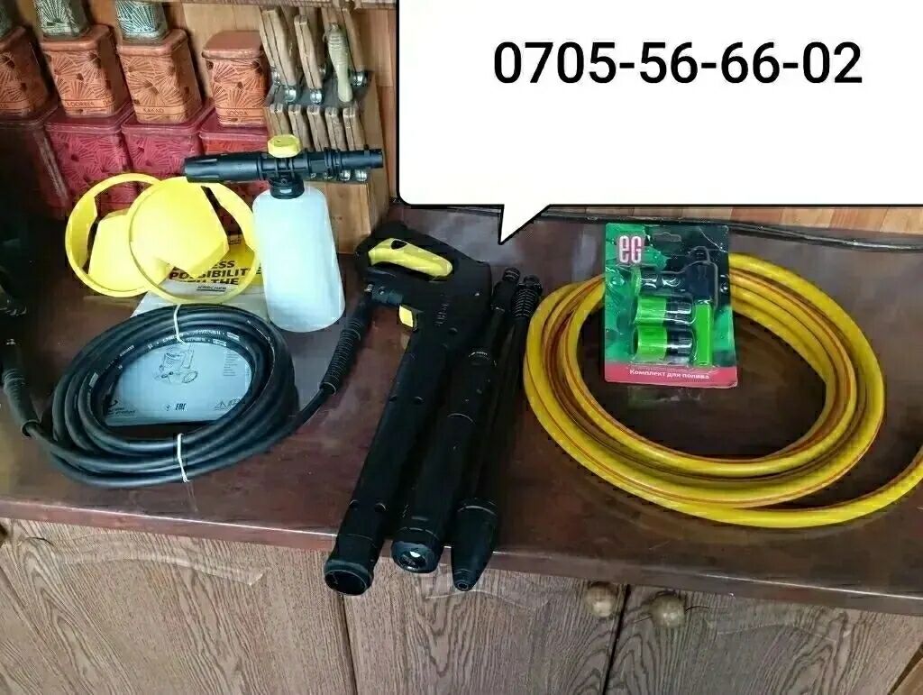 Мойка высокого давления, Новый, Karcher, Электрическая, Самовывоз, Платная доставка: фото 4
