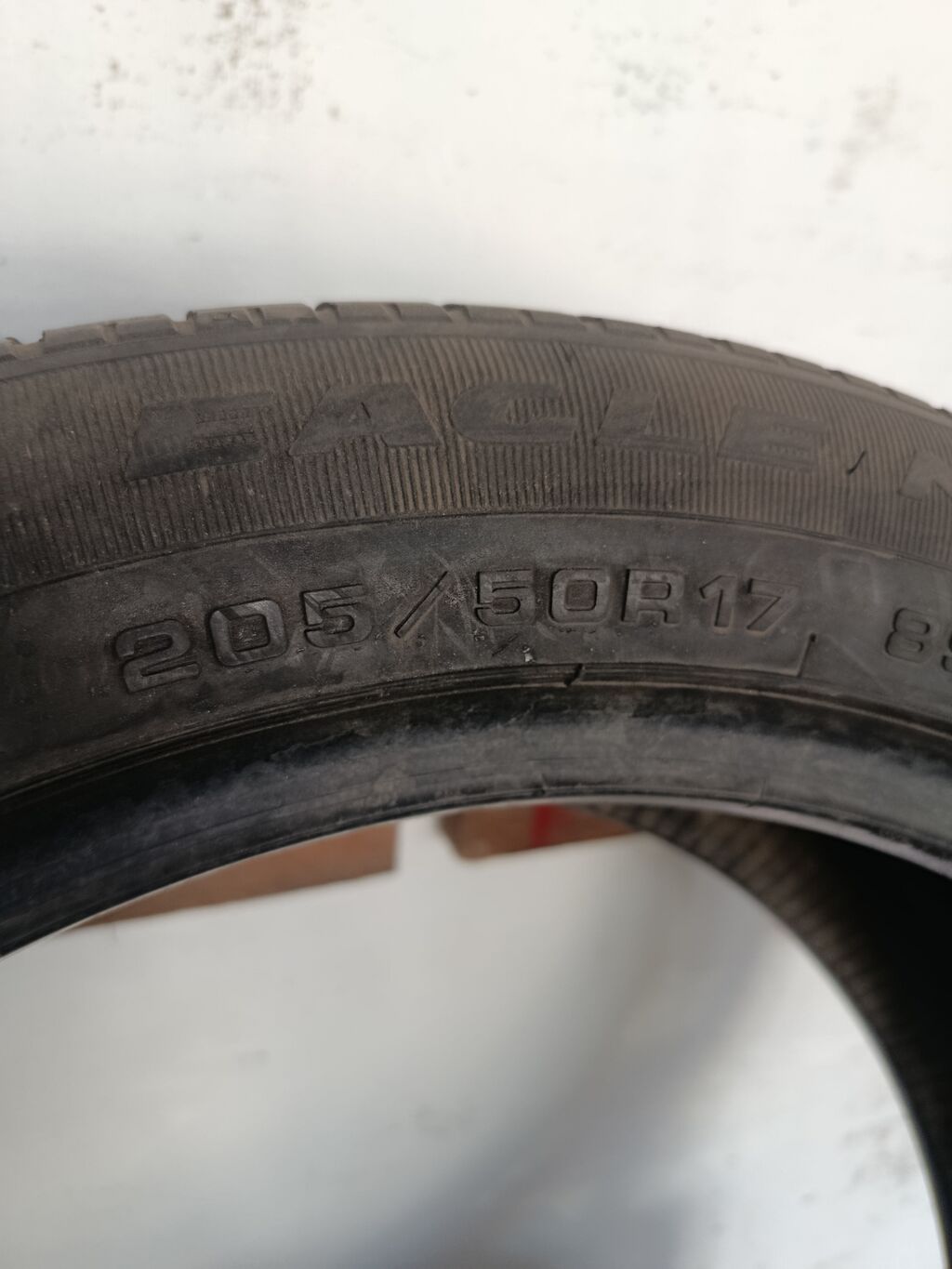 Шины 205 / 50 / R 17, Лето, Б/у, Пара, Легковые, Япония, GoodYear: фото 2