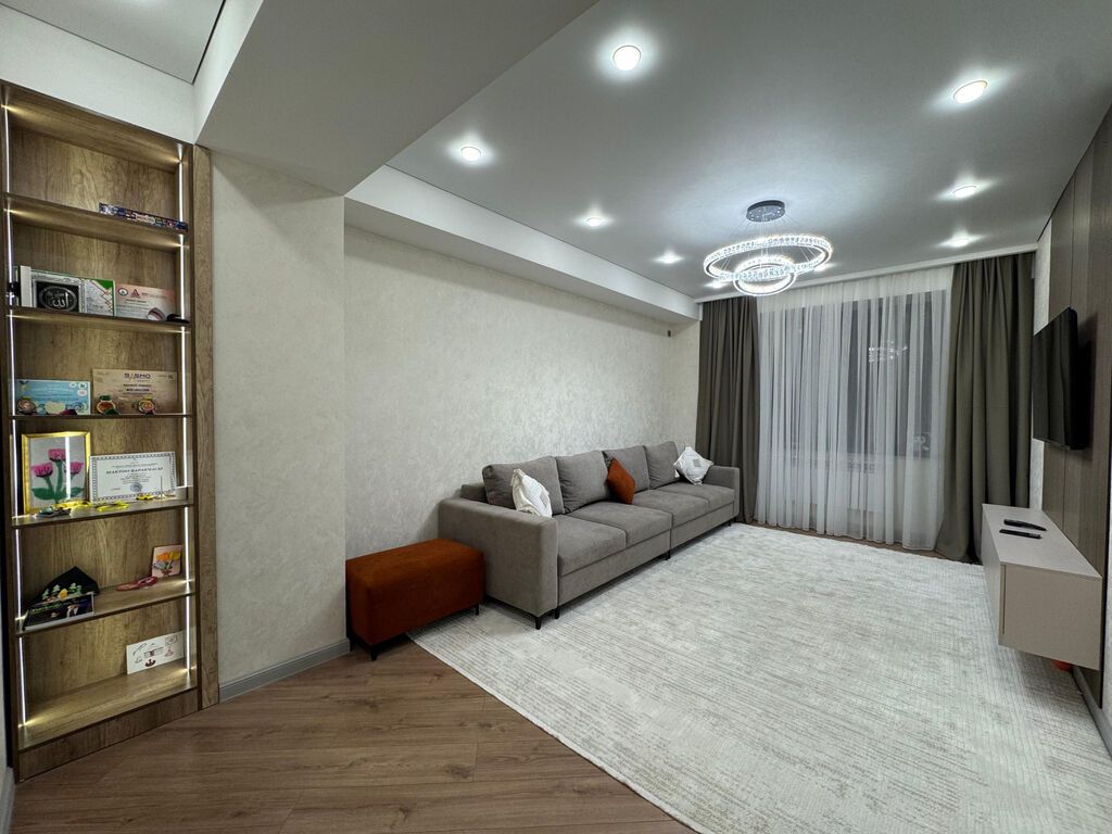 3 комнаты, 93 м², Тунгуч мкр Элитка, 14 этаж, Евроремонт: фото 6