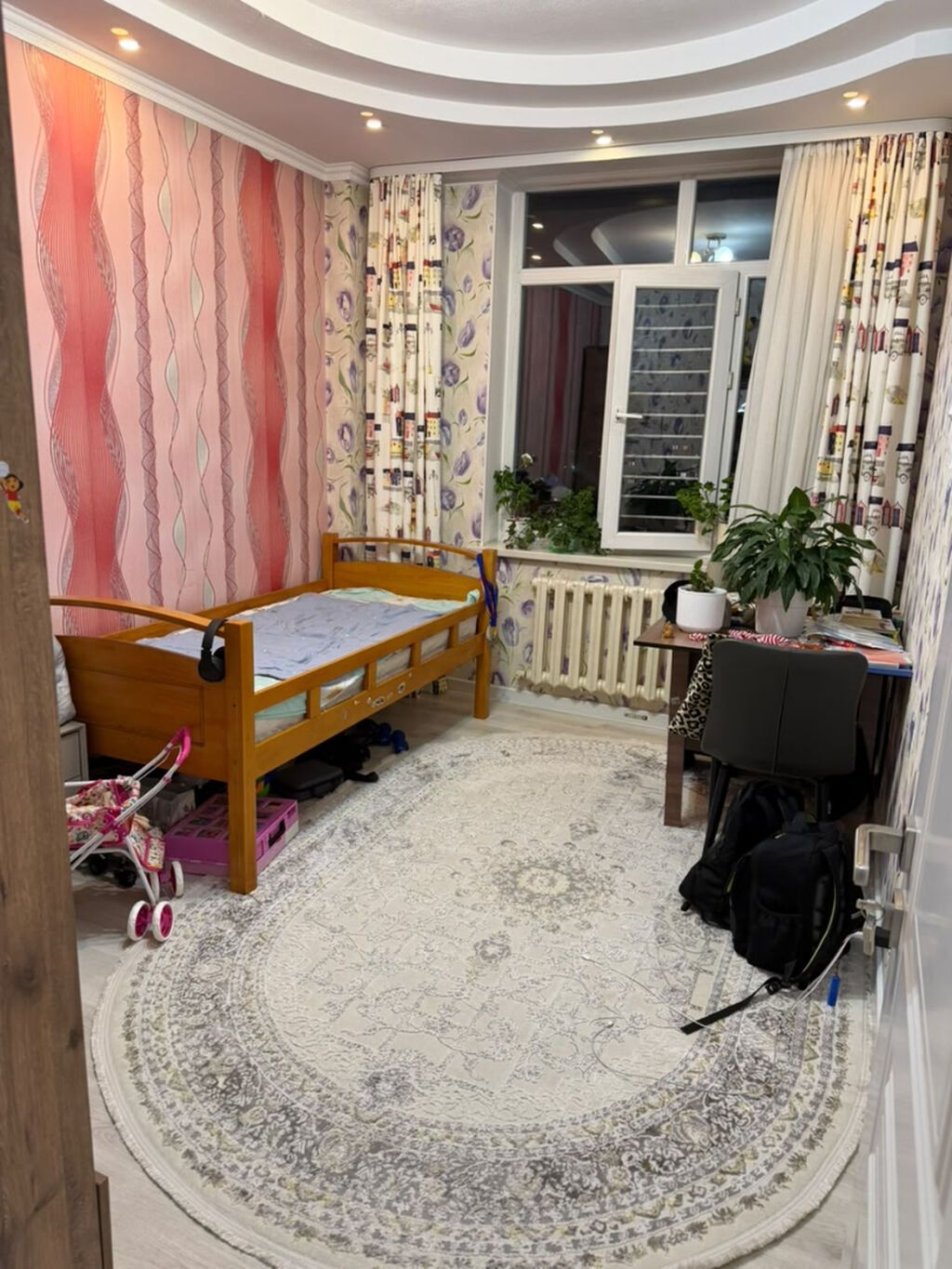 3 комнаты, 80 м², Асанбай мкр Элитка, 9 этаж, Свежий ремонт: фото 6