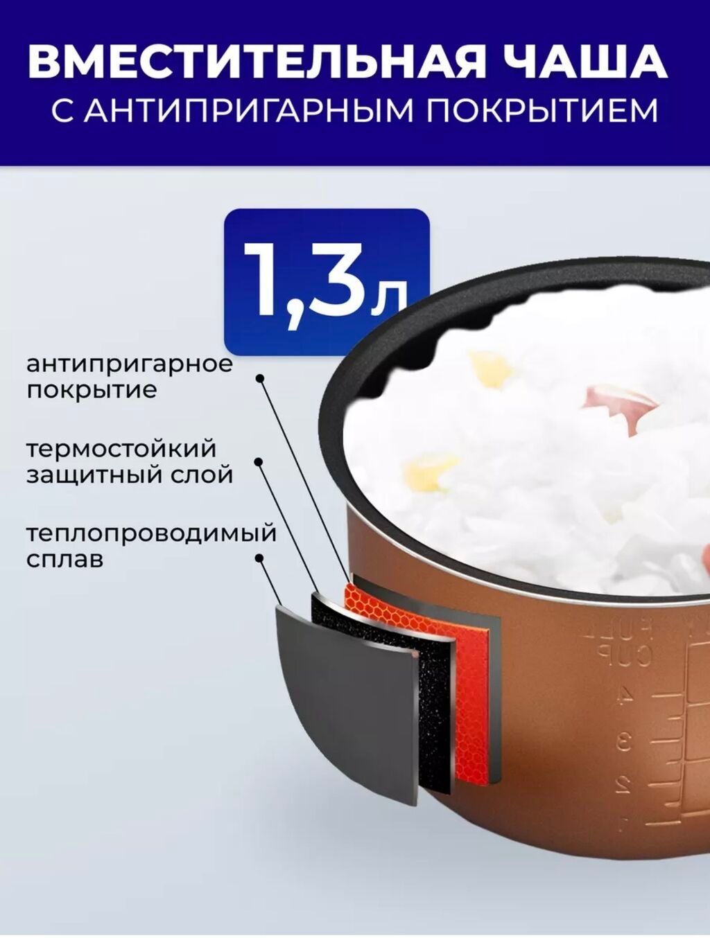 Мультиварка автомобильная 12в / 24в Работает от прикуривателя: фото 7