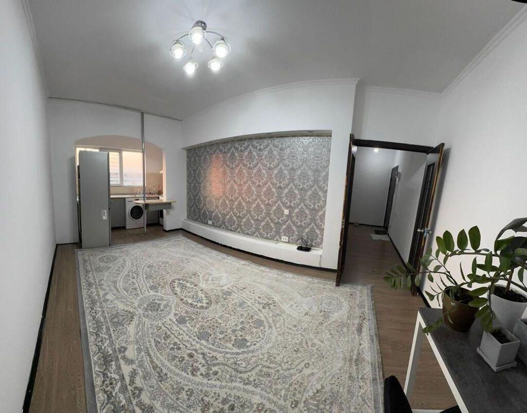 2 комнаты, 44 м², Кок-Жар мкр 106 серия, 9 этаж, Свежий ремонт: фото 1