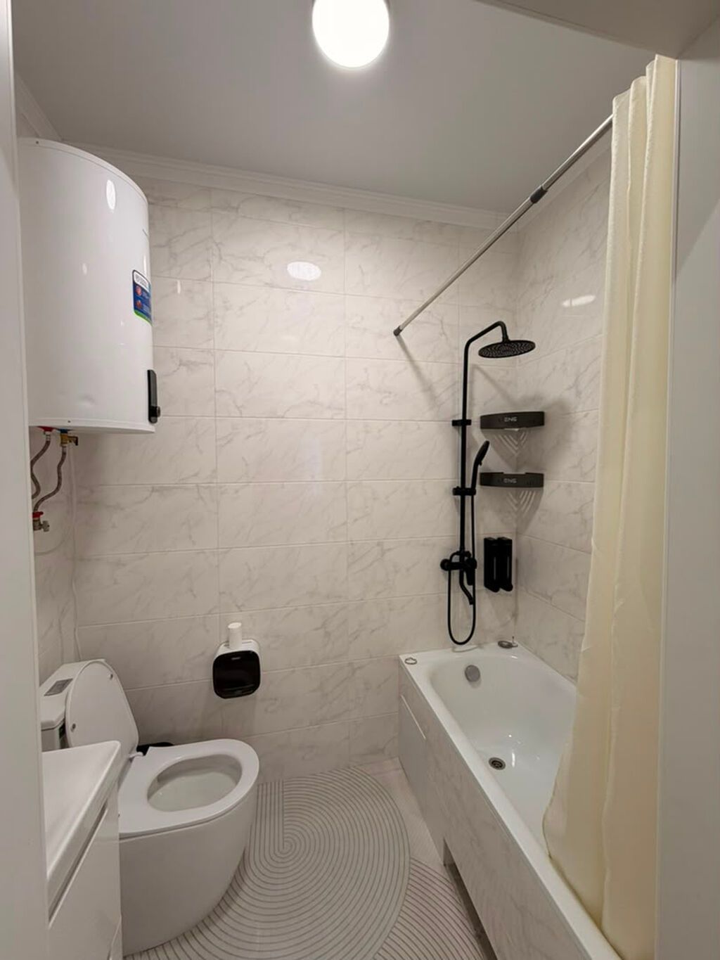 2 комнаты, 63 м², Джал мкр (в т.ч. Верхний, Нижний, Средний) Элитка, 5 этаж, Свежий ремонт: фото 8