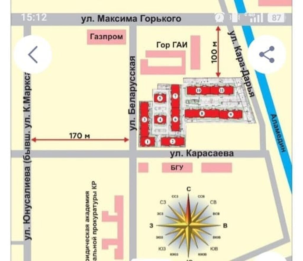 1 комната, 48 м², Технопарк 3 этаж, ПСО (под самоотделку): фото 8