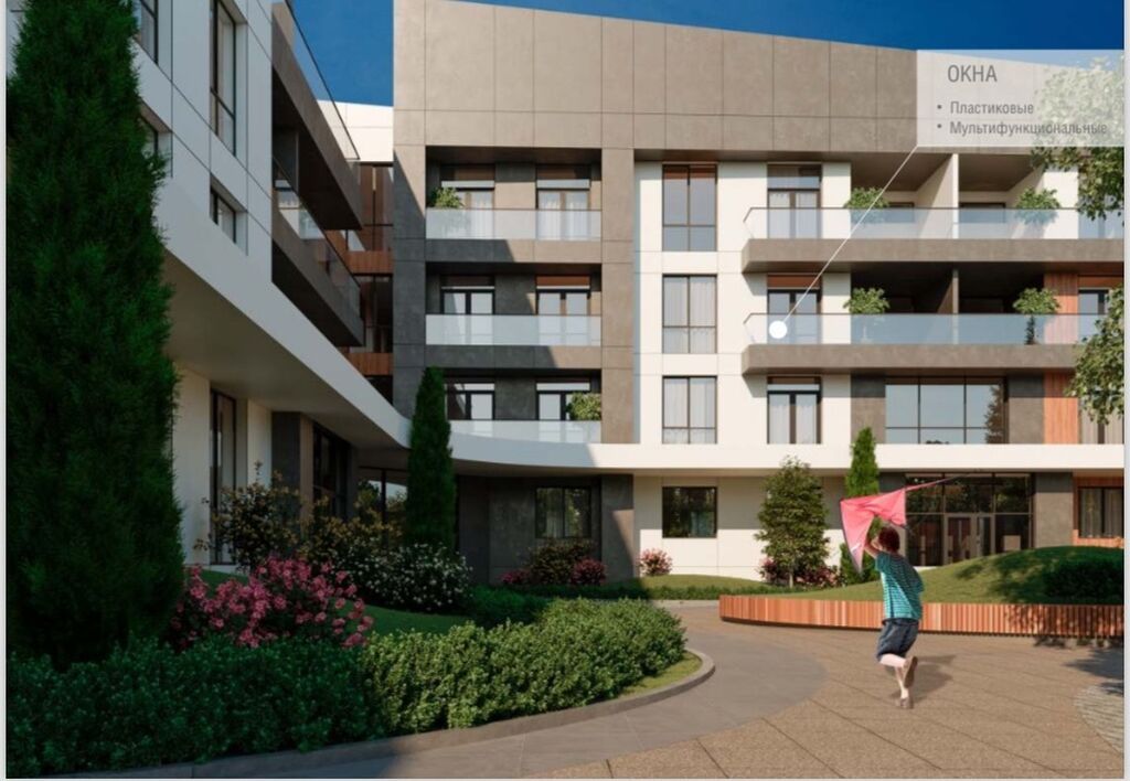 1 комната, 54 м², Кок-Жар ж/м Элитка, 3 этаж, ПСО (под самоотделку): фото 4