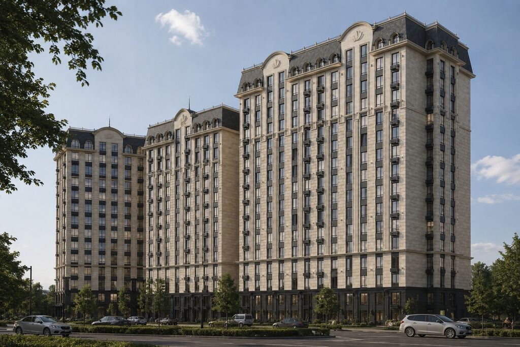3 комнаты, 102 м², Кок-Жар ж/м Элитка, 10 этаж, ПСО (под самоотделку): фото 2