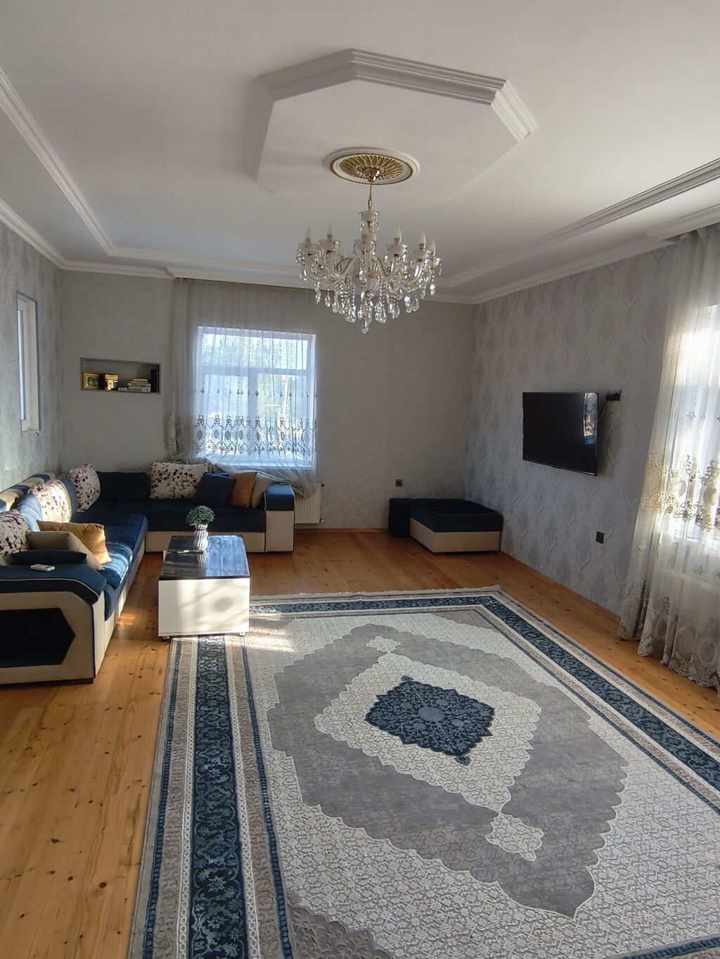 5 otaqlı, 120 kv. m, Kredit yoxdur