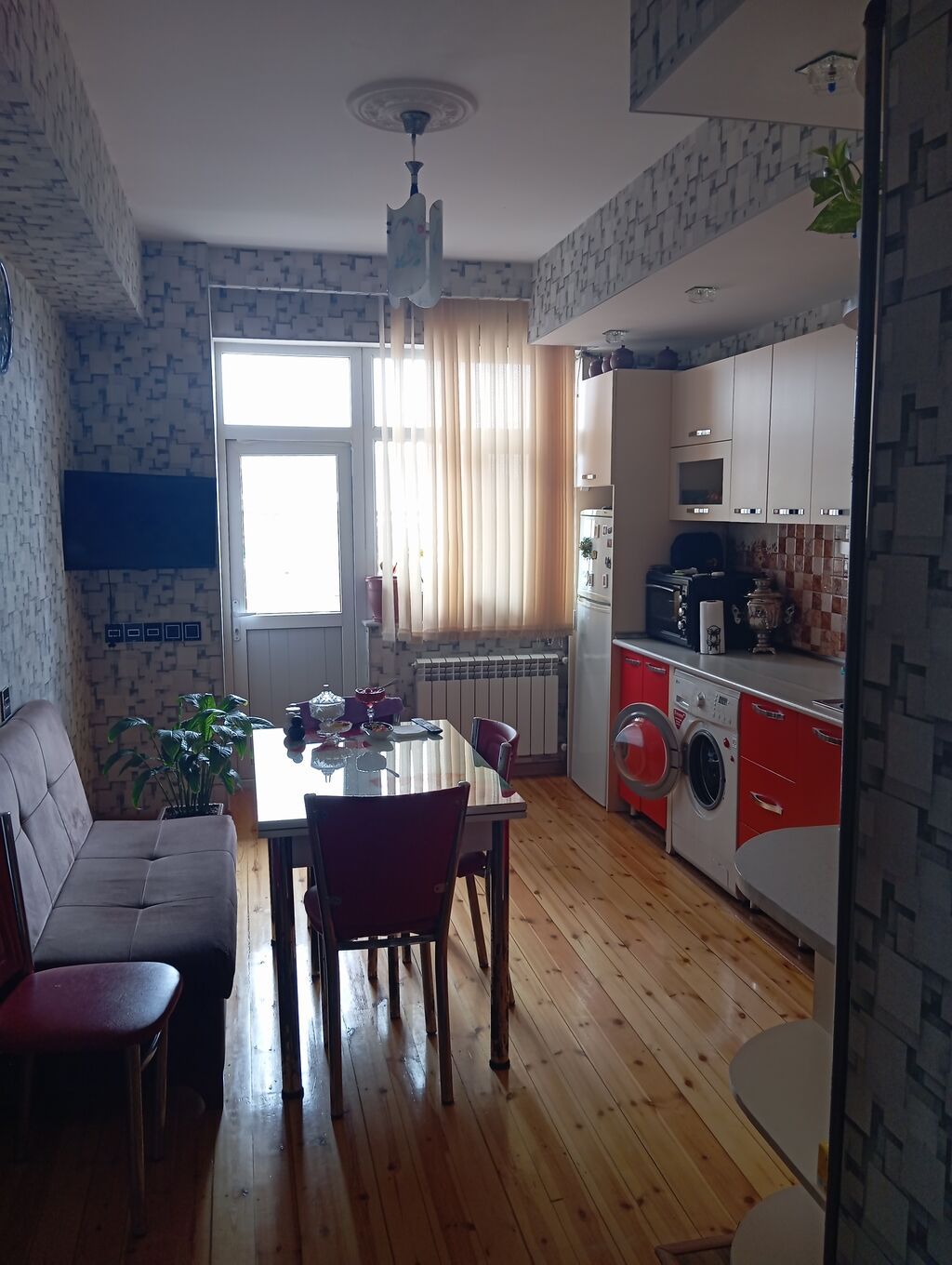 2 otaqlı, Yeni tikili, 88 kv. m