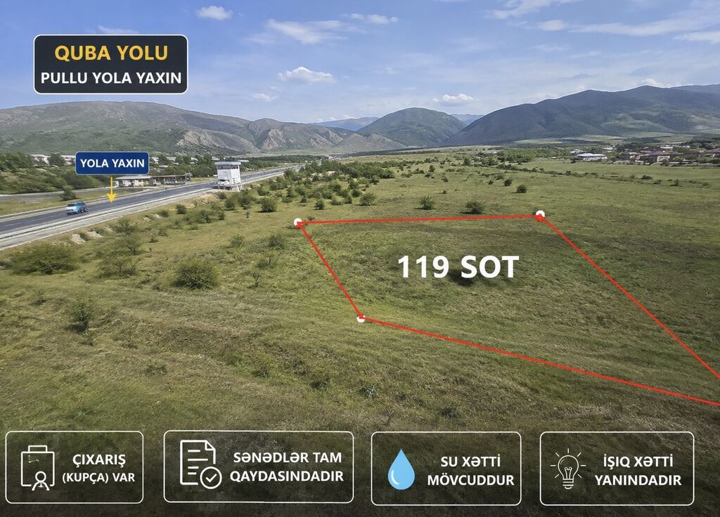 119 sot, Kənd təsərrüfatı, Mülkiyyətçi, Kupça (Çıxarış)