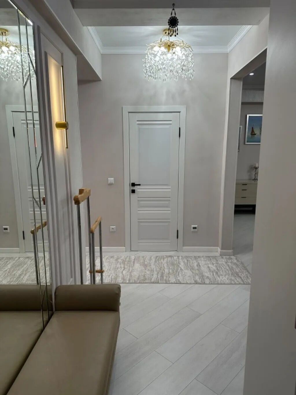 2 комнаты, 69 м², Асанбай мкр 10 этаж, Дизайнерский ремонт: фото 7