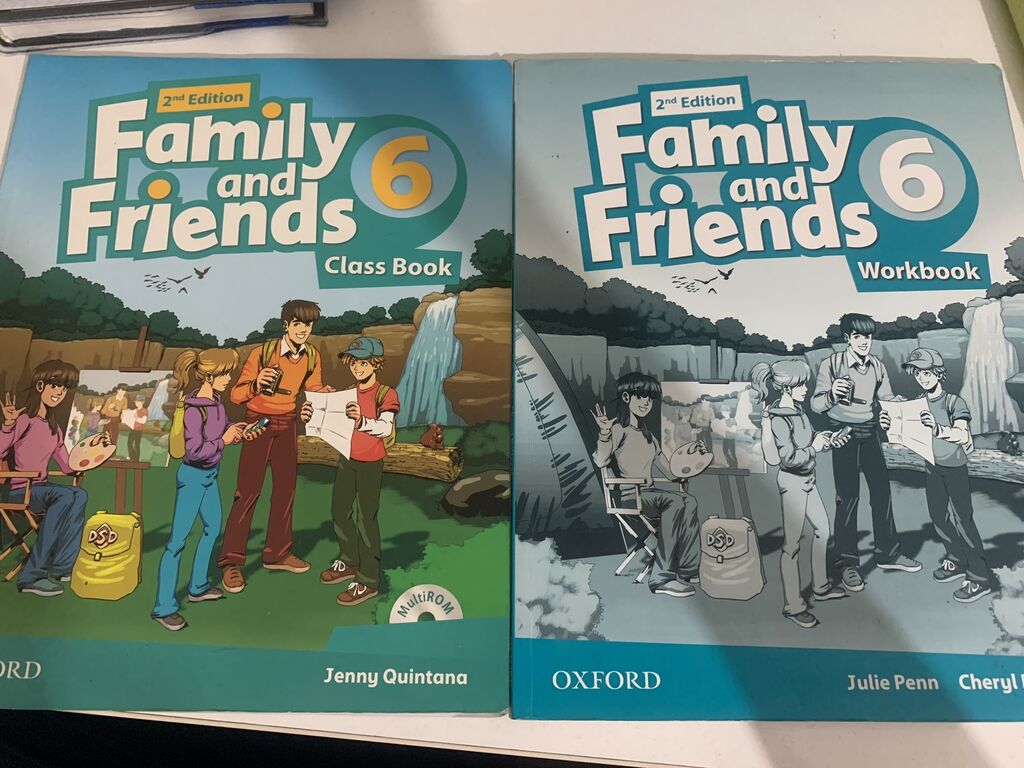 Family and Friends (workbook+ class book): 500 KGS ➤ Книги, журналы, CD,  DVD | Бишкек | 38587697 ᐈ lalafo.kg