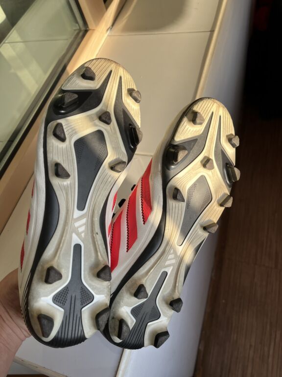 Шипованные бутсы Adidas. Размер 38-38.5 (245см). Оригинальные: фото 6