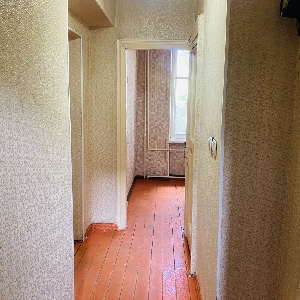 1 комната, 25 м², Пишпек Хрущевка, 2 этаж, Требуется ремонт: фото 3