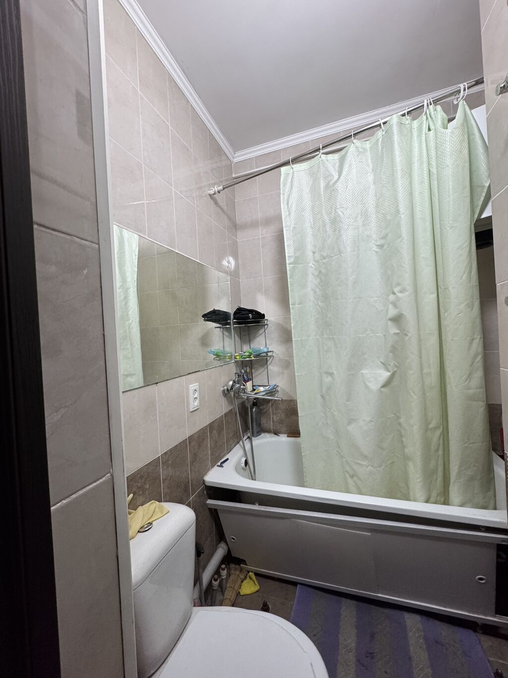 1 комната, 35 м², Кок-Жар мкр Индивидуалка, 8 этаж, Старый ремонт: фото 5