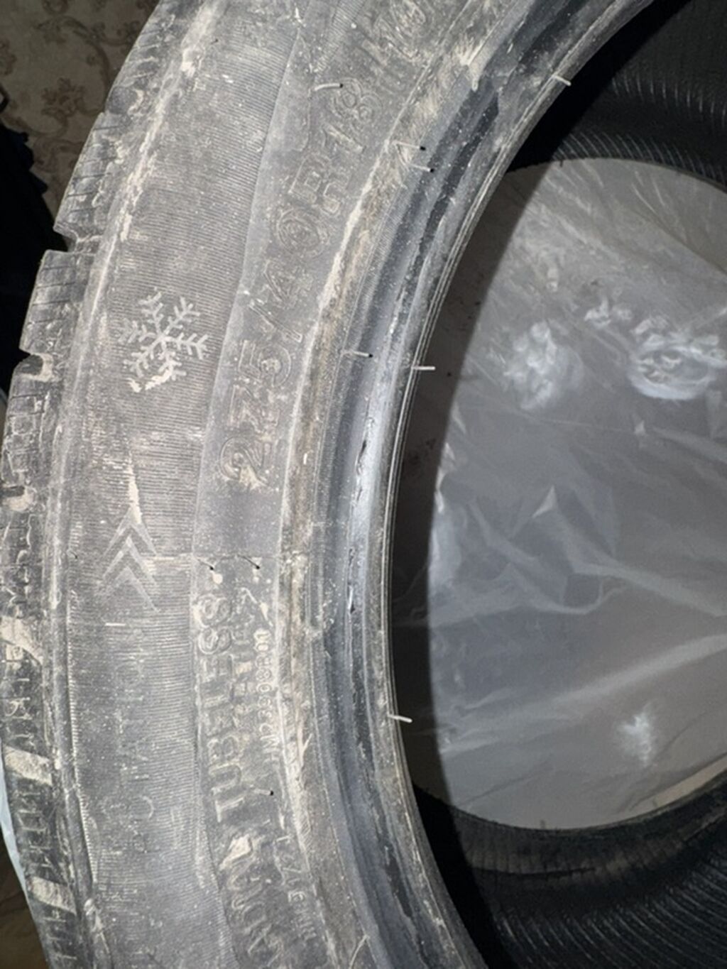 Зимняя фрикционная шина (липучка) 275/40 R18 - Тип: зимняя: фото 3