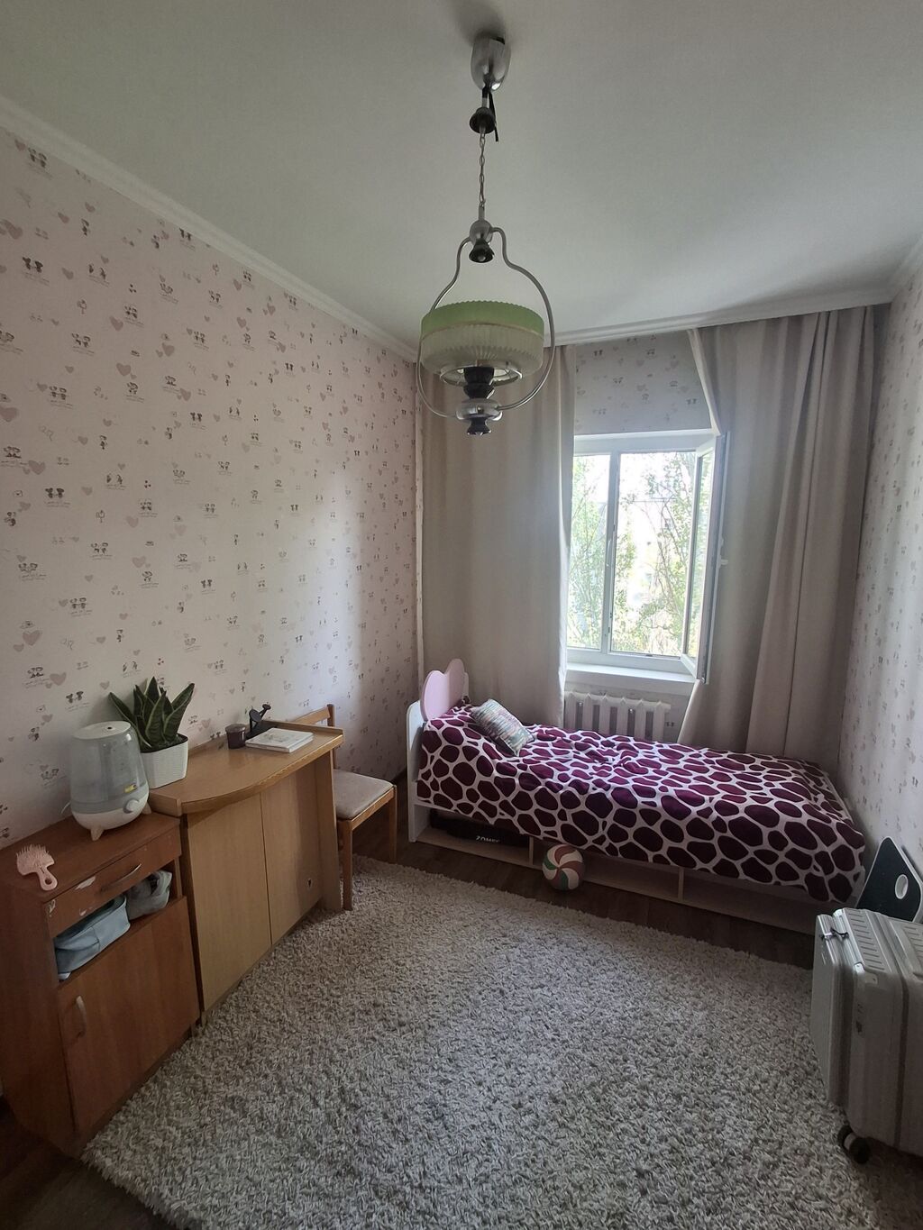 3 комнаты, 8 мкр Собственник, Семейным, от 1 года, С мебелью полностью: фото 7