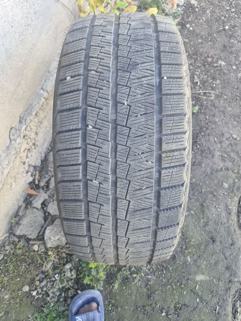 Шины 245 / 45 / R 18, Зима, Б/у, Комплект, Легковые, Kapsen: фото 2