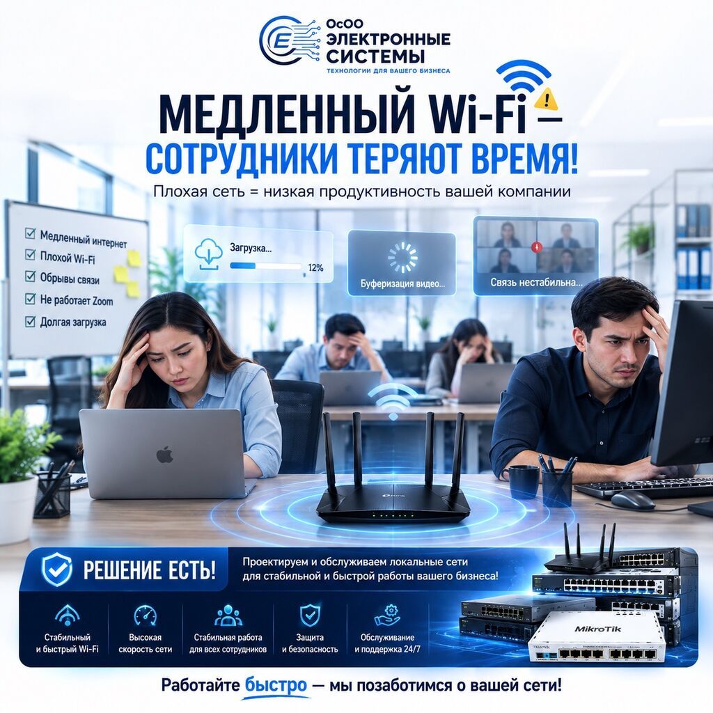Профессиональная настройка Mikrotik и корпоративного Wi‑Fi: фото 5