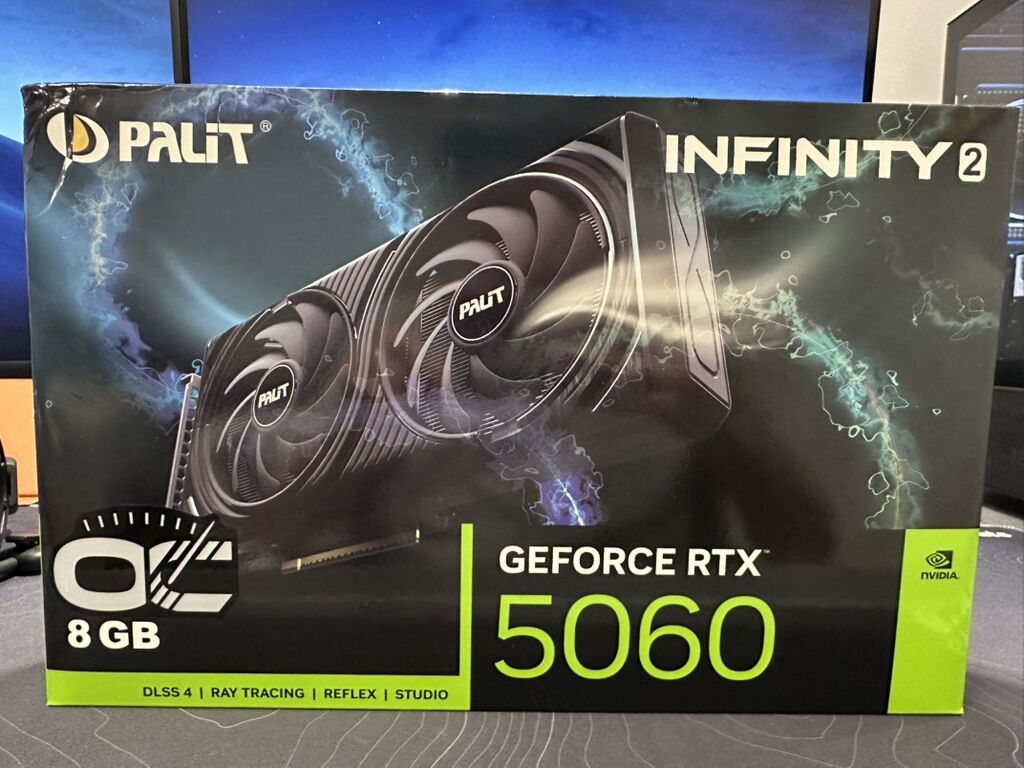 Видеокарта для ПК, Новый, Palit, GeForce RTX, 8 ГБ: фото 1