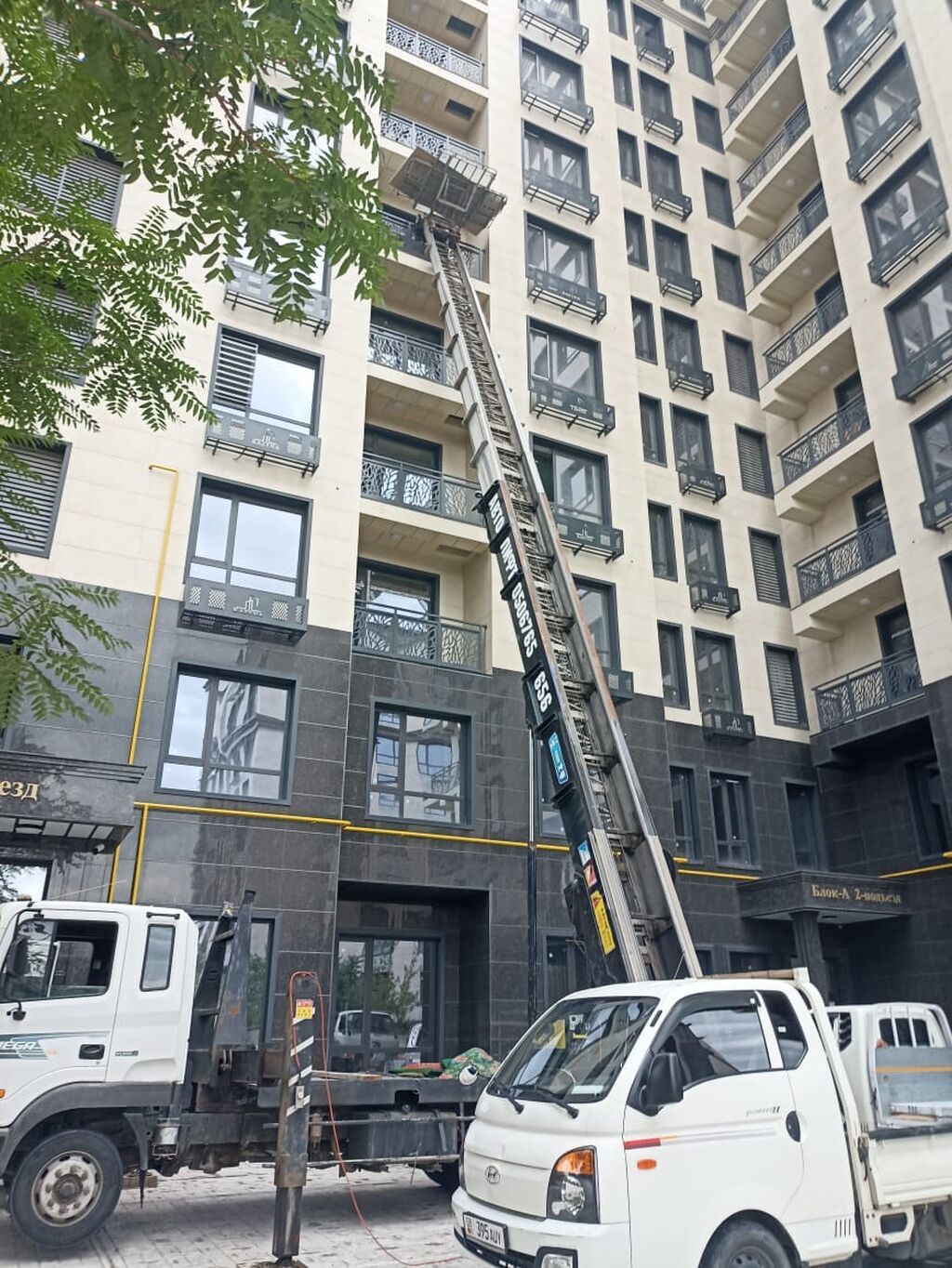 Автолифт Бишкек Подъём стройматериалов, мебели До 20 этажей: фото 7