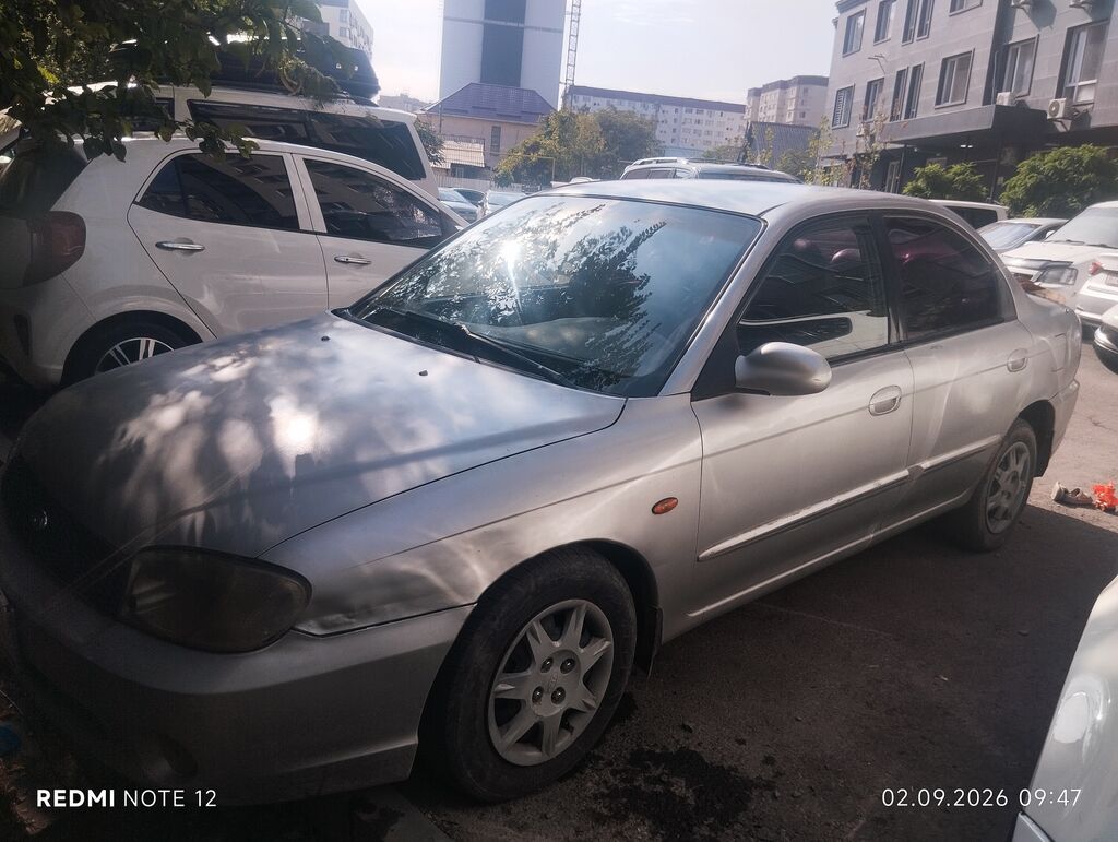 Kia Shuma: 2002 г., 1.6 л, Автомат, Бензин, Седан: фото 3