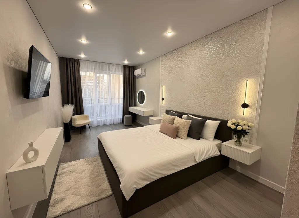 1 комната, Бишкек Парк ТРЦ, Интернет, Wi-Fi, Кондиционер, Парковка, фото 1