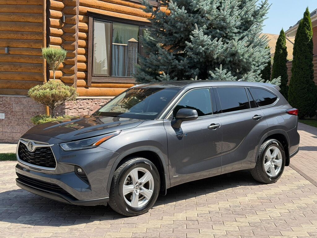 Toyota Highlander: 2021 г., 3.5 л, Автомат, Гибрид, Кроссовер: фото 2