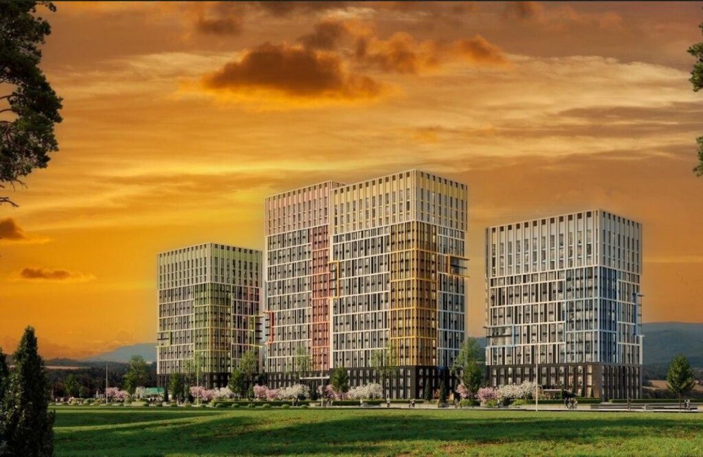 2 комнаты, 82 м², Асанбай мкр Элитка, 14 этаж, ПСО (под самоотделку): фото 2