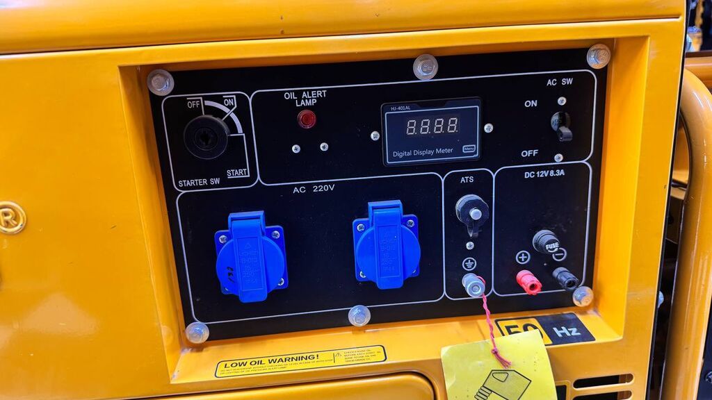 Дизельный генератор DINGQI Silent Generator 5.0 kW Основные: фото 3