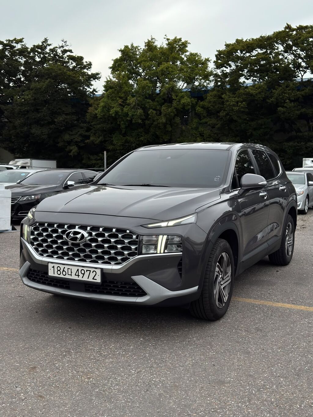 Hyundai Santa Fe: 2020 г., 2.2 л, Робот, Дизель, Кроссовер: фото 3