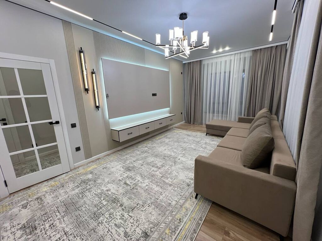 2 комнаты, 75 м², Элитка, 9 этаж, Дизайнерский ремонт: фото 6