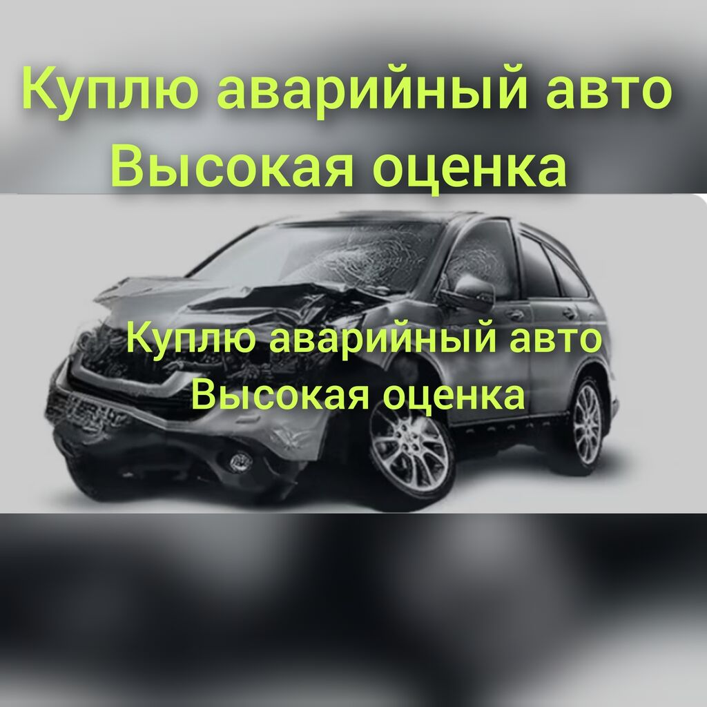 Куплю аварийный авто высокие оценки любой: Договорная ➤ Другое | Ала-Тоо |  35785160 ᐈ lalafo.kg