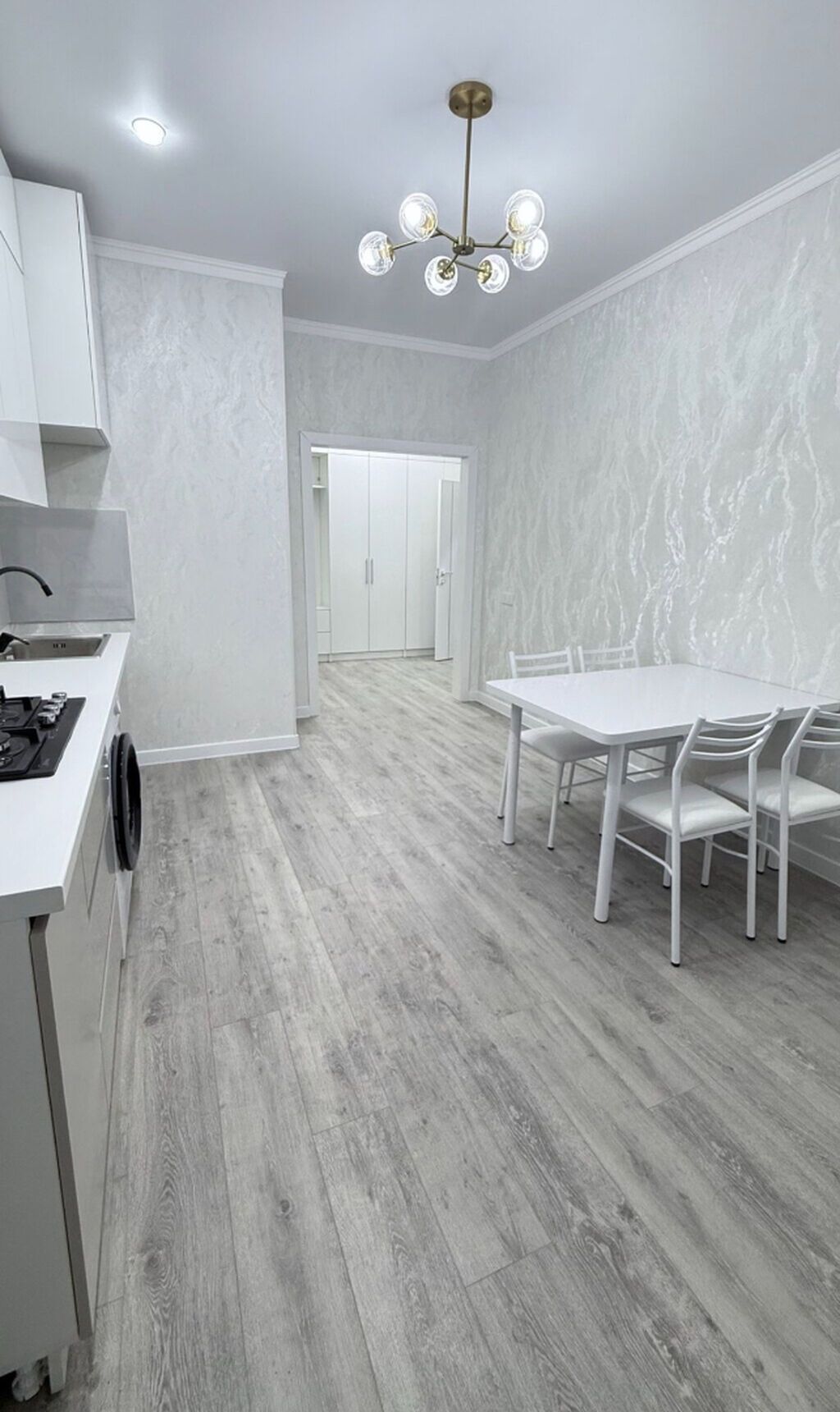 1 комната, 42 м², Тунгуч мкр Элитка, 8 этаж, Евроремонт: фото 4