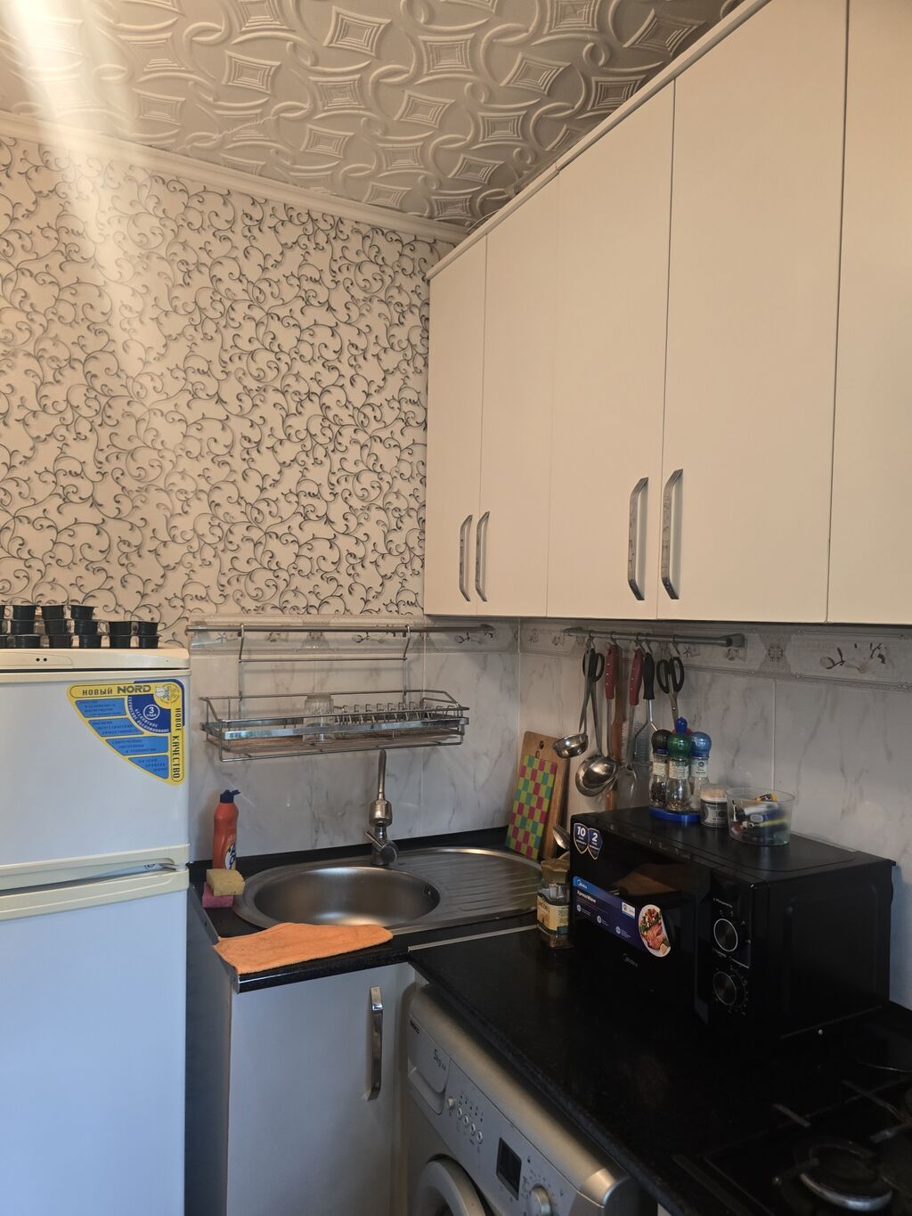 Сдам 1-комнатную студию 27 м² у рынка Аламедин: фото 8