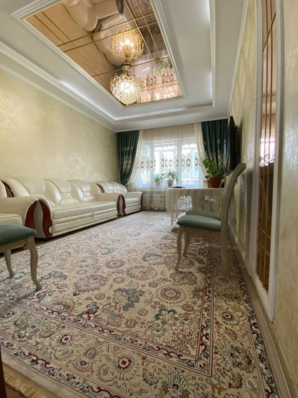 2 комнаты, 54 м², Киргизия 1 105 серия, 2 этаж, Дизайнерский ремонт: фото 5