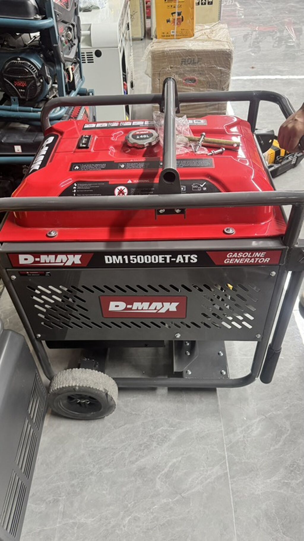 Бензиновый генератор D-MAX DM15000ET-ATS. Модель предназначена для: фото 2