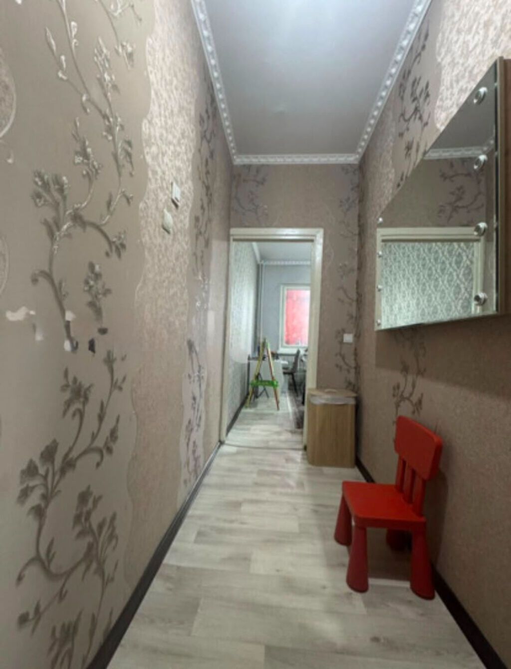 1 комната, 35 м², 105 серия, Аламедин-1 мкр 105 серия, 7 этаж, Косметический ремонт: фото 4