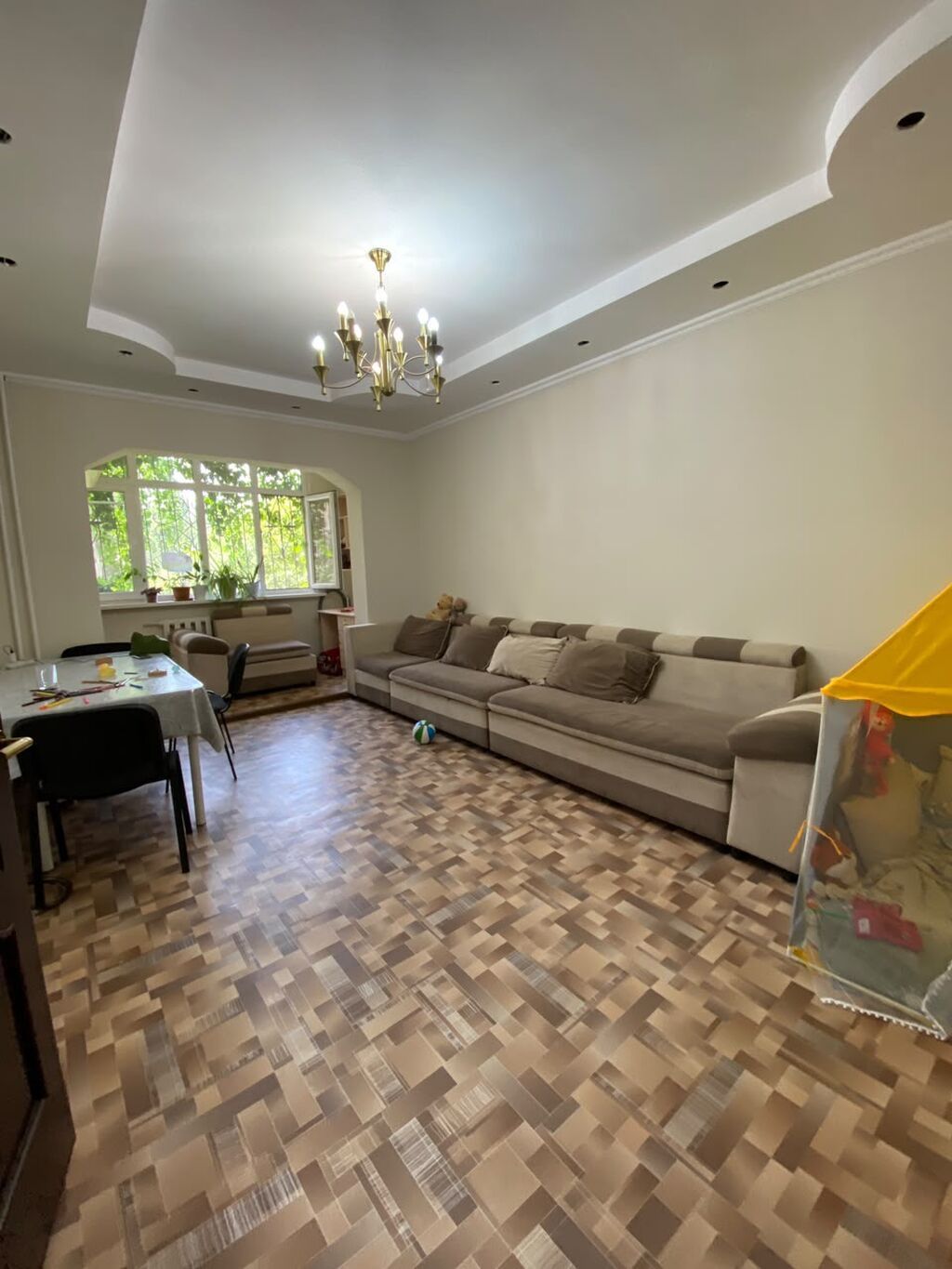 2 комнаты, 52 м², 7 мкр 105 серия, 3 этаж, Старый ремонт: фото 3