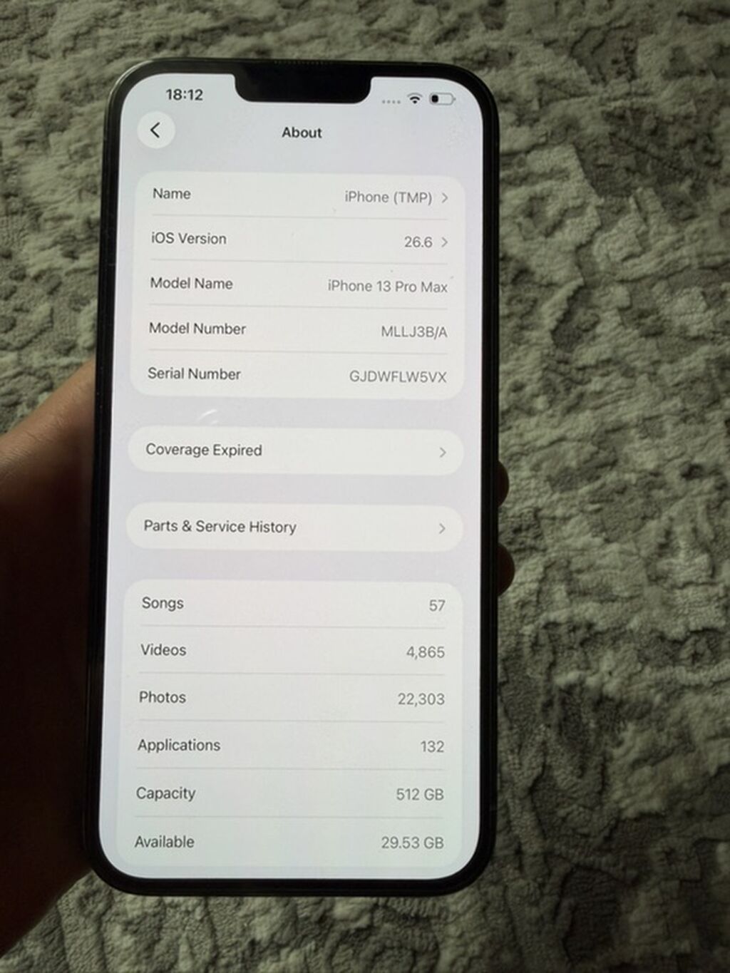 IPhone 13 Pro Max, 512 ГБ, цвет Sierra Blue Состояние идеальное, не: фото 4