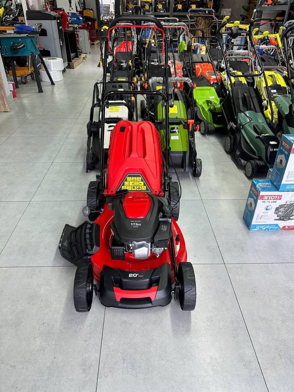 Газонокосилка DMAX, RODEX бензиновая Турецкая фирма Мощность: фото 3