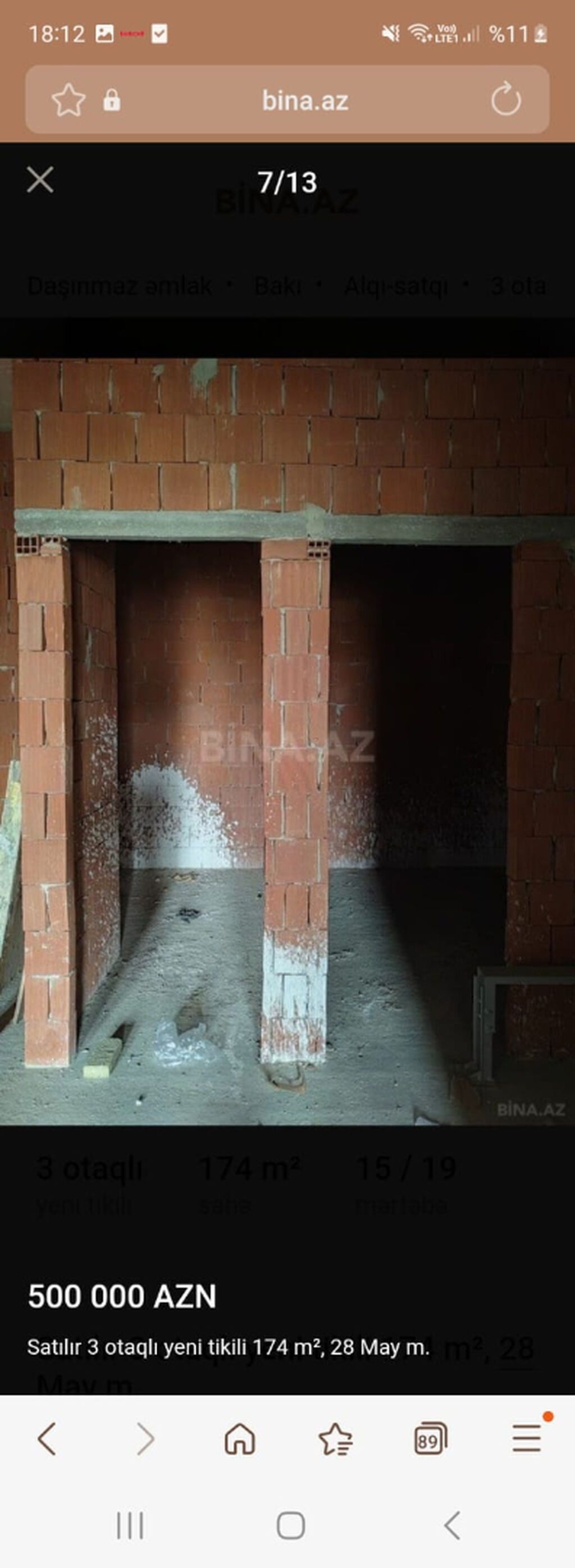 Triumph Palace kompleksində 3 otaqlı yeni tikili mənzil satılır, 174 m², 487 000 AZN, şəkil 5 / 12