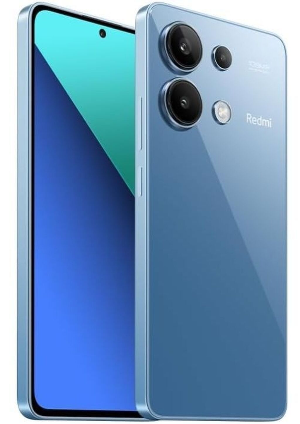 Redmi, Redmi 13, Б/у, 256 ГБ, цвет - Голубой, 2 SIM