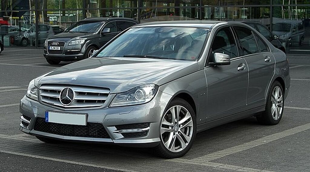 Защита двигателя mercedes C klass 204 кузов оригинал: фото 3