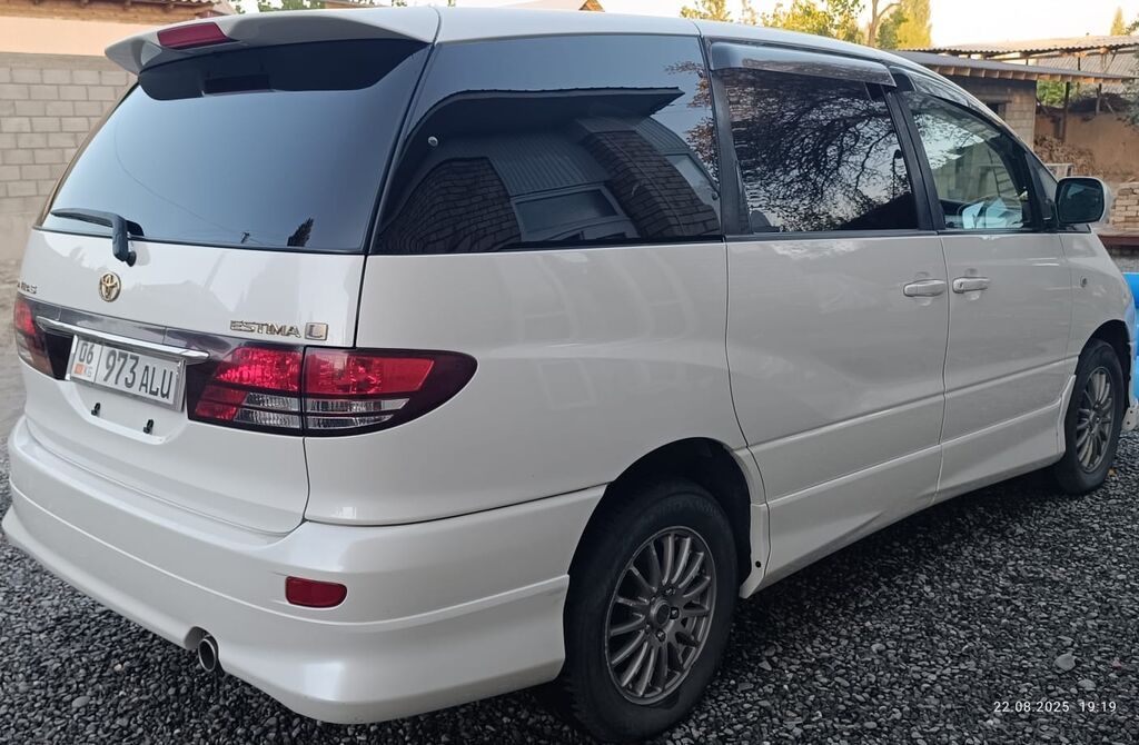 Toyota Estima: 2003 г., 3 л, Автомат, Бензин, Минивэн: фото 3