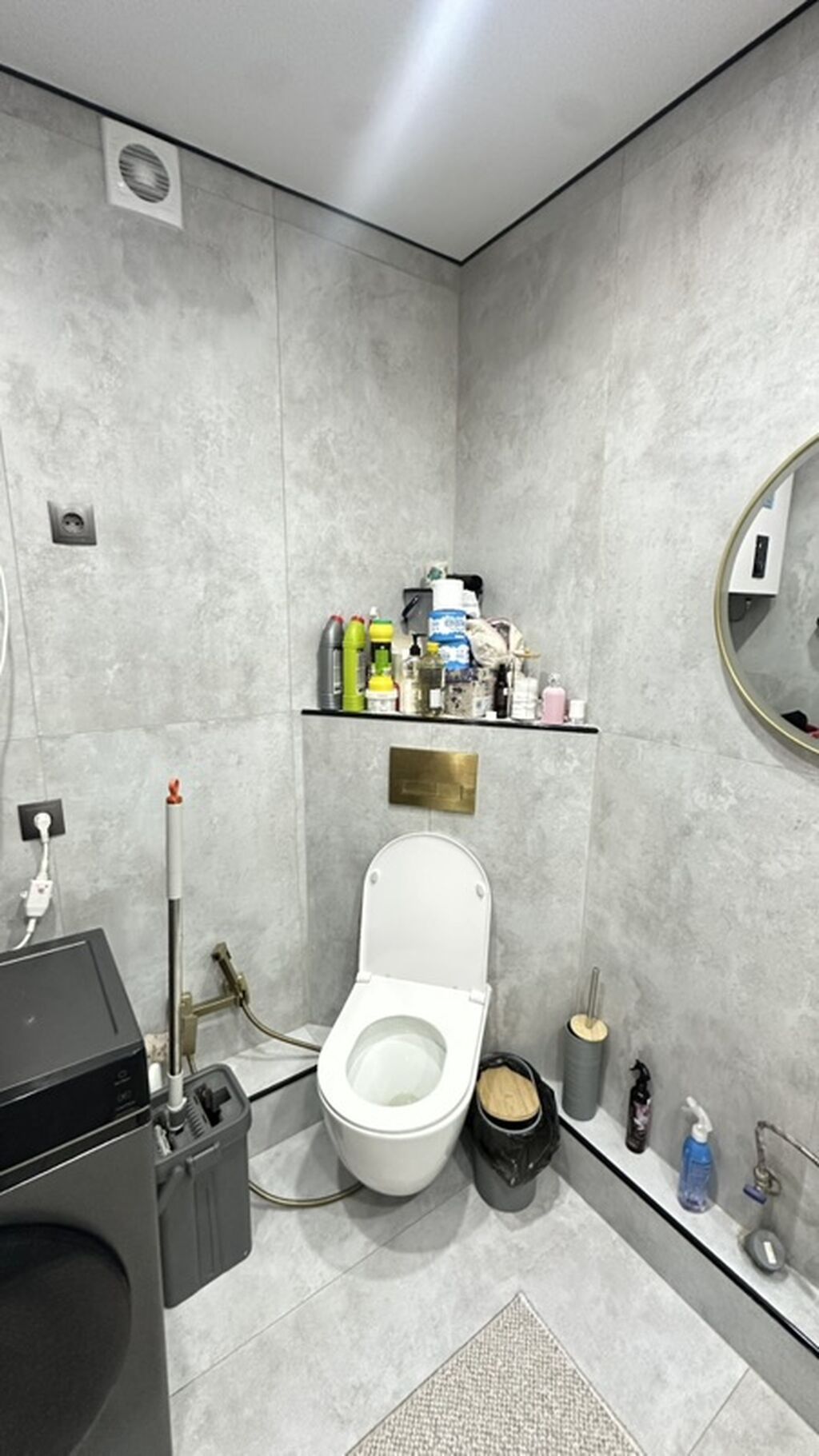 2 комнаты, 44 м², Кок-Жар мкр Элитка, 4 этаж, Дизайнерский ремонт: фото 6