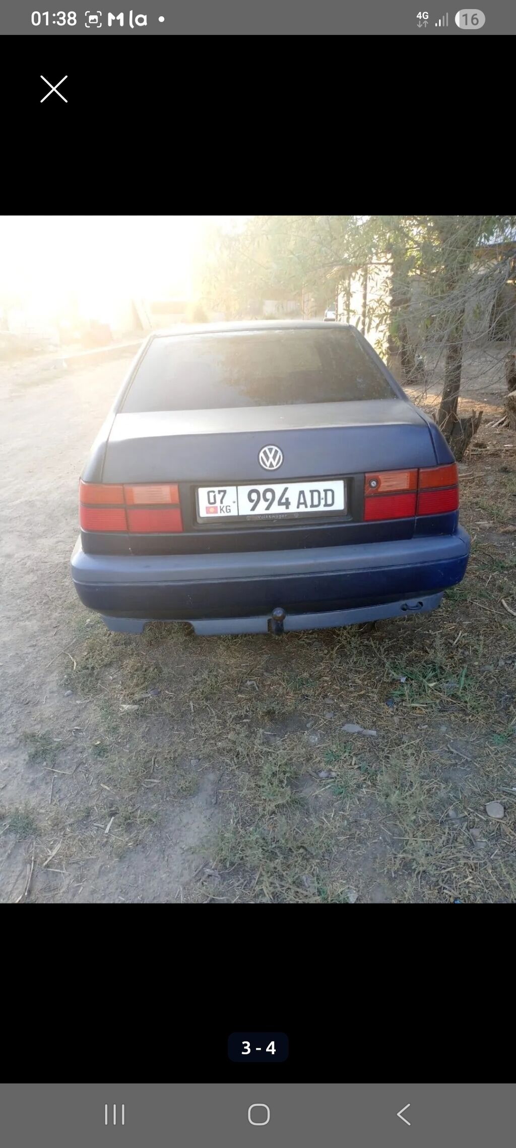 Volkswagen Vento: 1993 г., 1.8 л, Механика, Седан — фото 2