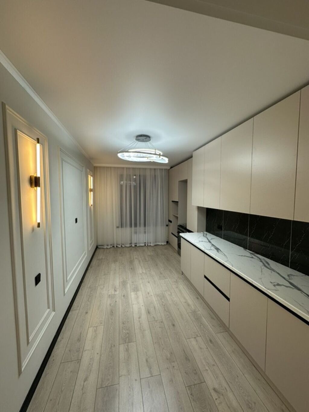 2 комнаты, 74 м², Пишпек Элитка, 2 этаж, Свежий ремонт: фото 3